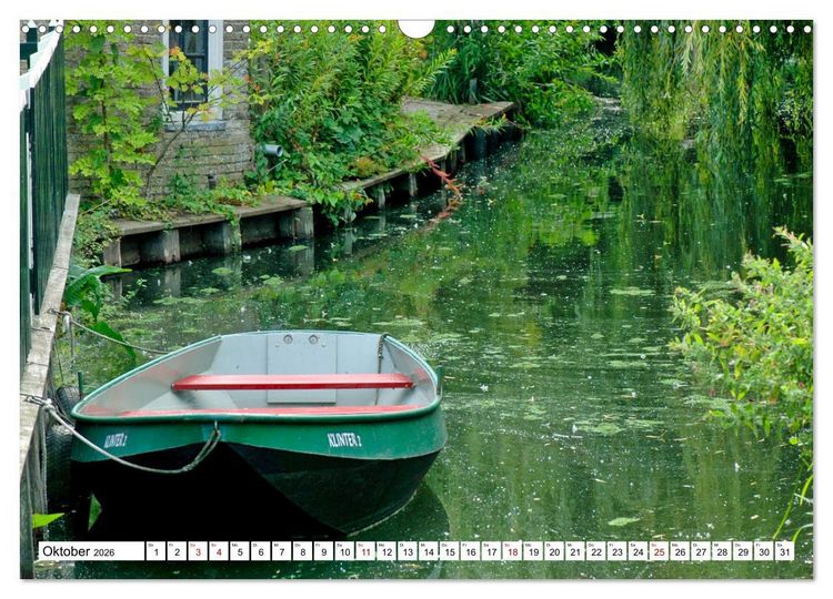 Produktbild: Idylle am Ijsselmeer (Wandkalender 2026 DIN A3 quer), CALVENDO Monatskalender