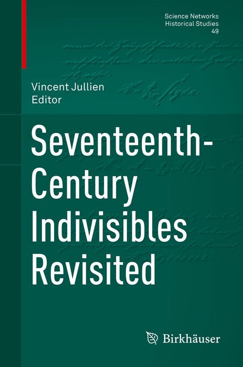 Produktbild: Seventeenth-Century Indivisibles Revisited