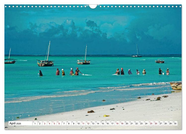 Produktbild: Die Gew&uuml;rzinsel Sansibar (Wandkalender 2026 DIN A3 quer), CALVENDO Monatskalender