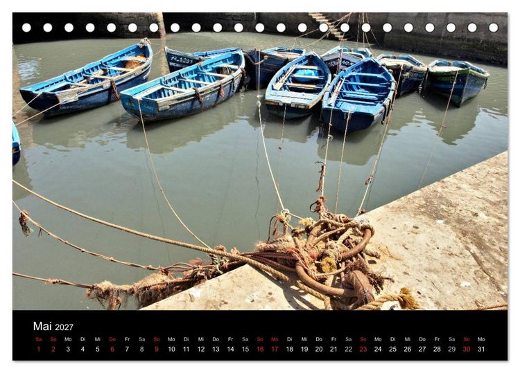 Produktbild: Essaouira. Marokko (Tischkalender 2027 DIN A5 quer), CALVENDO Monatskalender