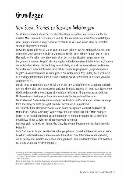 Produktbild: Konflikte l&ouml;sen mit Social Stories