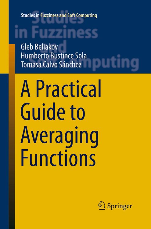 Produktbild: A Practical Guide to Averaging Functions