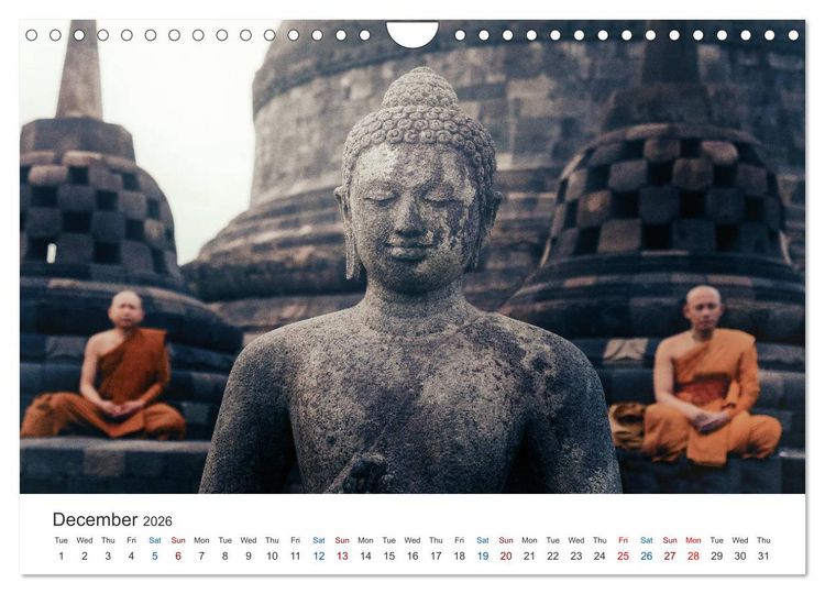 Produktbild: Java, Indonesian Island in the Ring of Fire (Wall Calendar 2026 DIN A4 landscape), CALVENDO 12 Month Wall Calendar