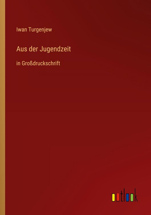Produktbild: Aus der Jugendzeit