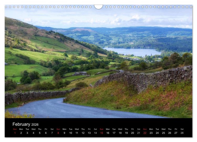 Produktbild: Cumbria - Lake District (Wall Calendar 2026 DIN A3 landscape), CALVENDO 12 Month Wall Calendar