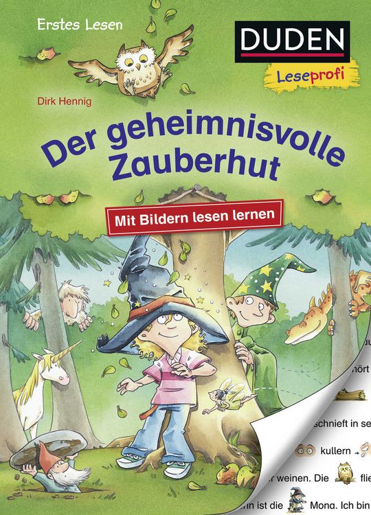 Produktbild: Duden Leseprofi &ndash; Mit Bildern lesen lernen: Der geheimnisvolle Zauberhut, Erstes Lesen | Leseprofis &ndash; Mit Bildern lesen lernen: Der geheimnisvolle Zauberhut, Erstes Lesen