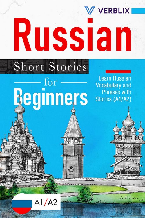 Produktbild: Russian Short Stories for Beginners: Learn Russian Vocabulary and Phrases with Stories (A1/A2)