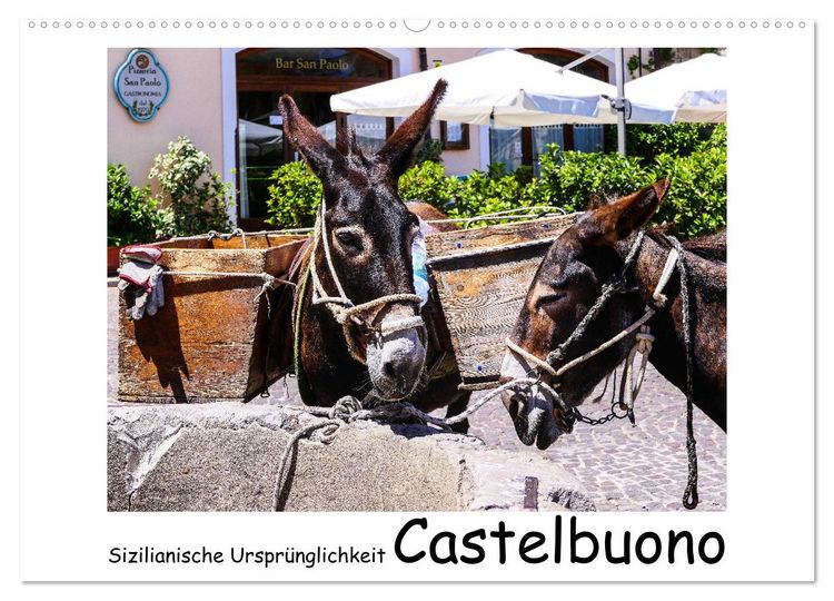 Produktbild: Sizilianische Urspr&uuml;nglichkeit Castelbuono (Wandkalender 2026 DIN A2 quer), CALVENDO Monatskalender