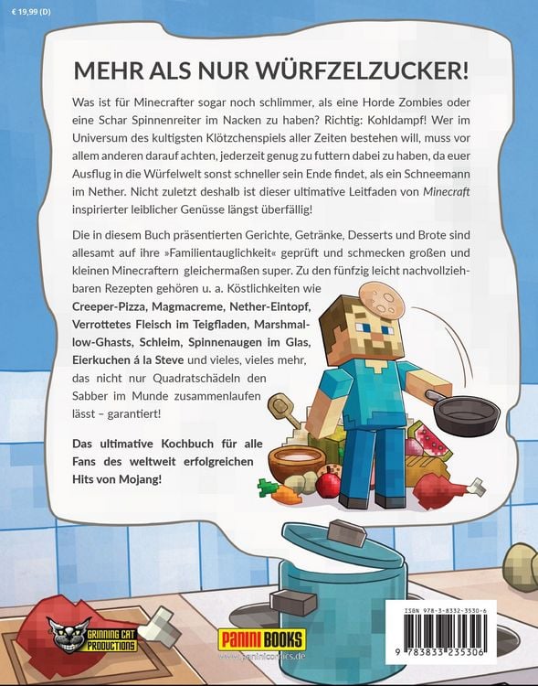 Produktbild: Das ultimative inoffizielle Kochbuch f&uuml;r Minecrafter