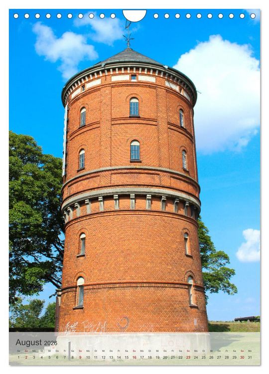 Produktbild: D&auml;nemark - Historisches F&uuml;nen (Wandkalender 2026 DIN A4 hoch), CALVENDO Monatskalender