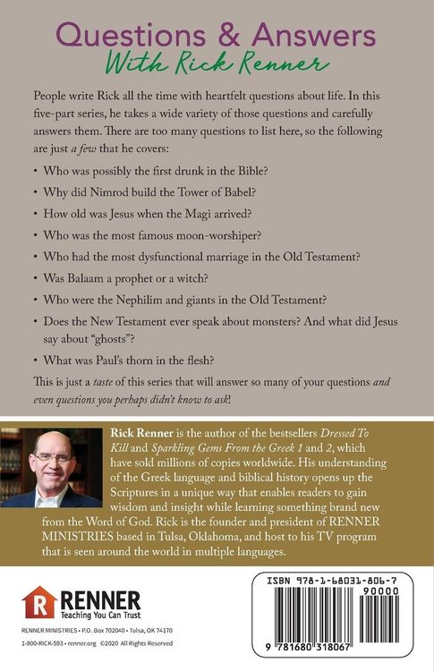 Produktbild: Questions and Answers With Rick Renner Study Guide