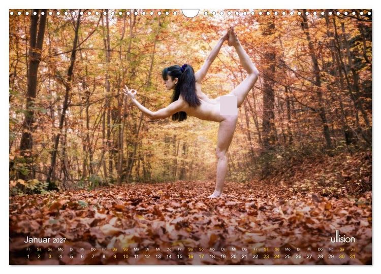 Produktbild: YOGA - naturverbunden (Wandkalender 2027 DIN A3 quer), CALVENDO Monatskalender
