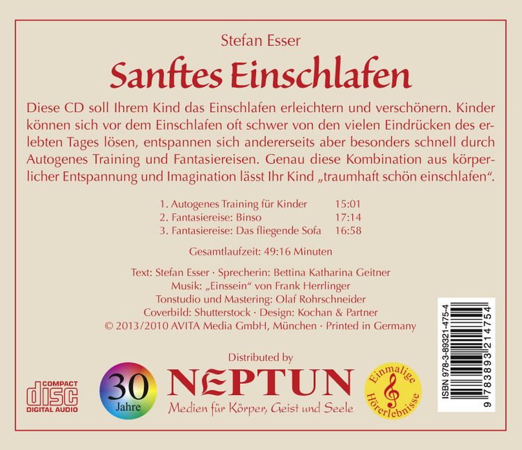 Produktbild: Sanftes Einschlafen