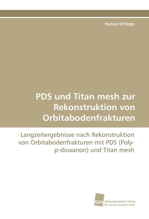 Produktbild: PDS und Titan mesh zur Rekonstruktion von Orbitabodenfrakturen