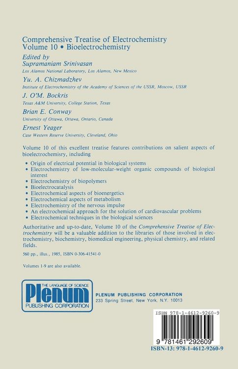 Produktbild: Modern Aspects of Electrochemistry