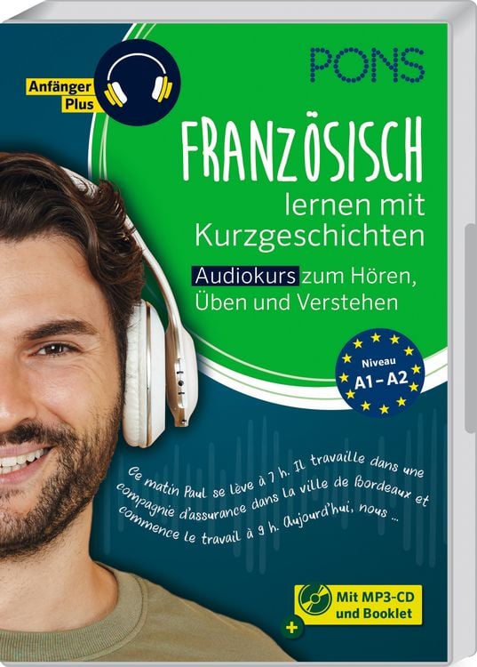 Produktbild: PONS Franz&ouml;sisch lernen mit Kurzgeschichten