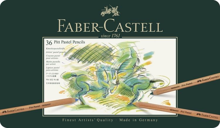 Produktbild: Faber-Castell Farbstifte Pitt Pastel, 36er Metalletui