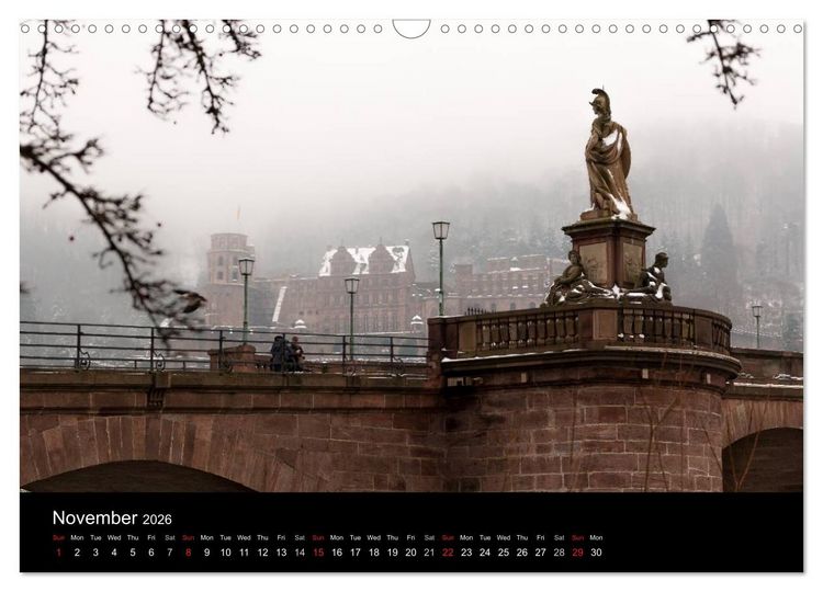 Produktbild: Heidelberg - Views of a City (Wall Calendar 2026 DIN A3 landscape), CALVENDO 12 Month Wall Calendar
