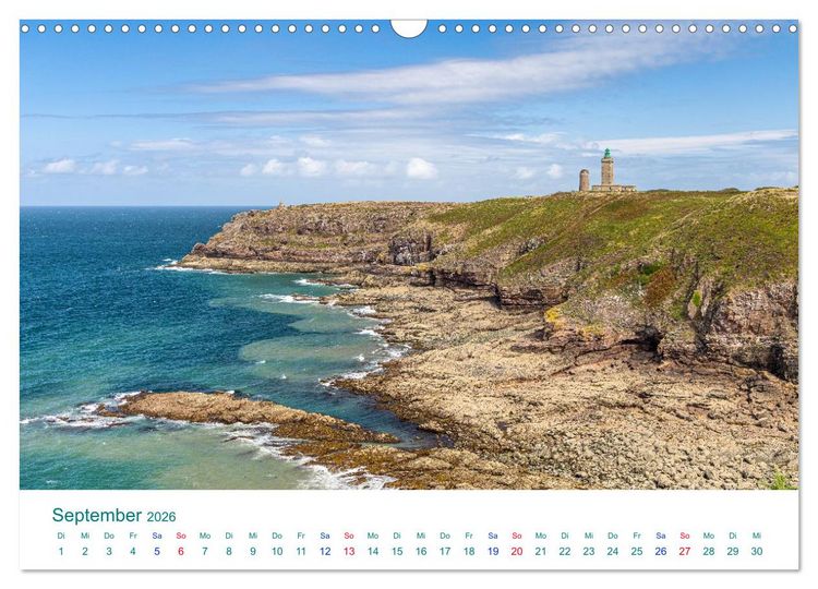 Produktbild: Smaragdk&uuml;ste C&ocirc;te d'&Eacute;meraude. Der malerische Norden der Bretagne (Wandkalender 2026 DIN A3 quer), CALVENDO Monatskalender