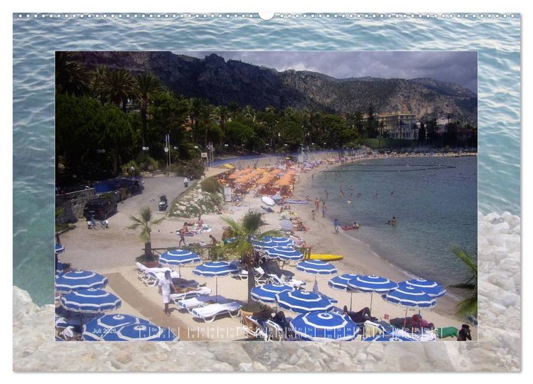 Produktbild: Nizza, C&ocirc;te d'Azur (Wandkalender 2026 DIN A2 quer), CALVENDO Monatskalender