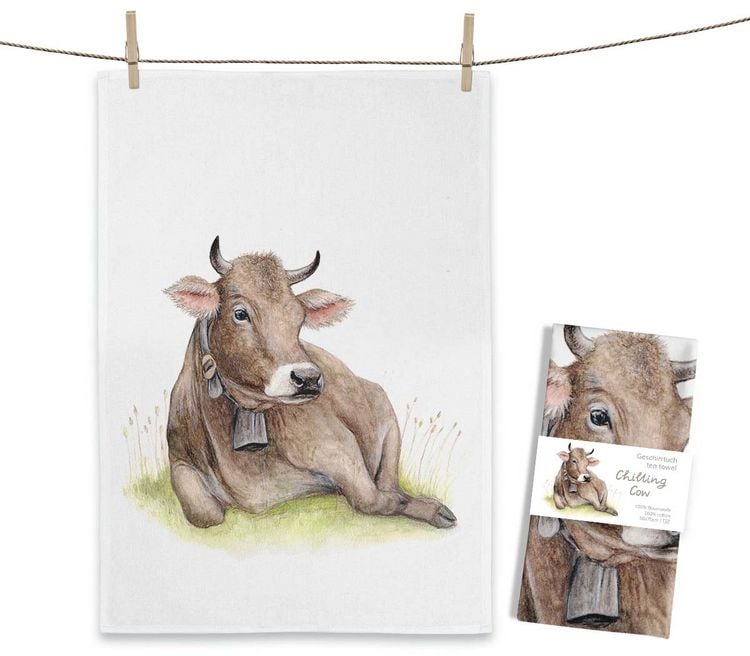 Produktbild: Geschirrtuch Chilling Cow
