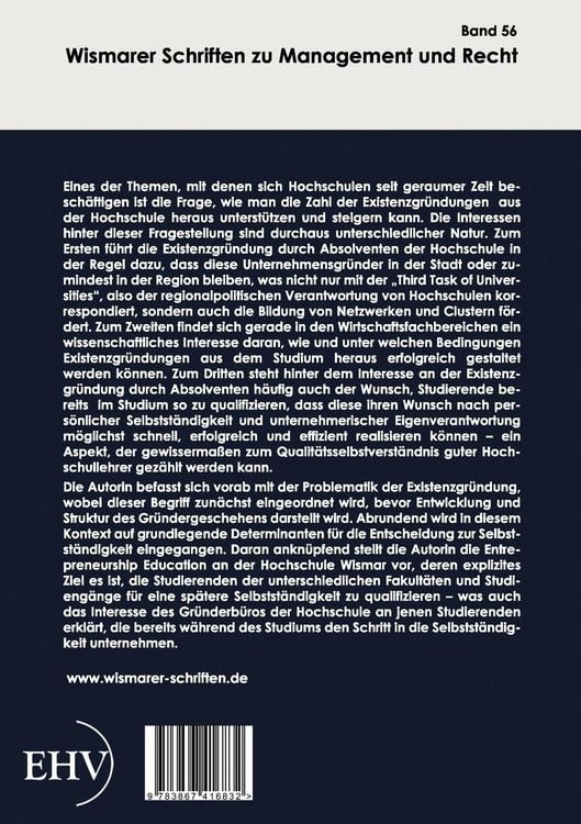 Produktbild: Existenzgr&uuml;ndung w&auml;hrend des Studiums