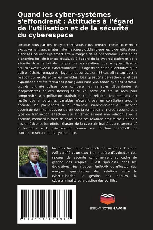 Produktbild: Quand les cyber-syst&egrave;mes s'effondrent : Attitudes &agrave; l'&eacute;gard de l'utilisation et de la s&eacute;curit&eacute; du cyberespace