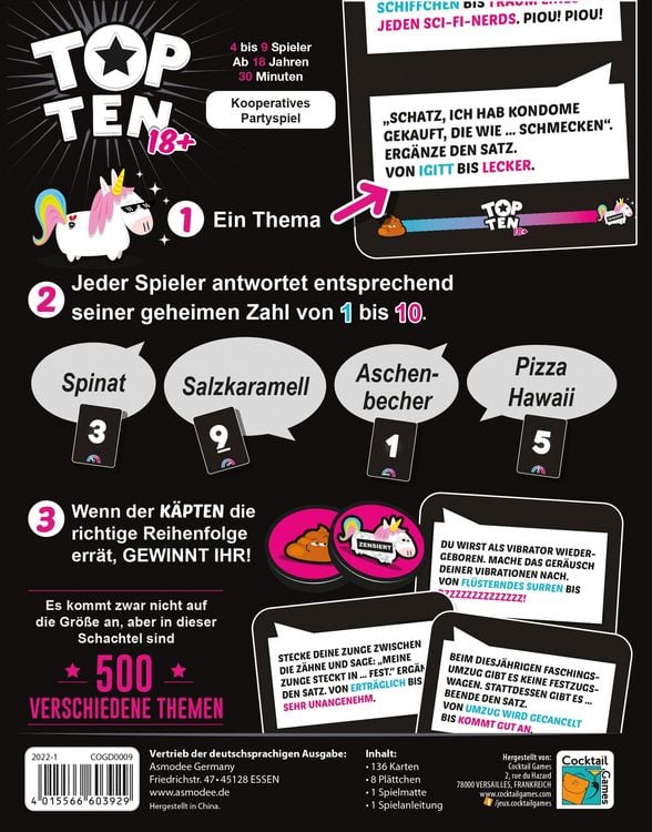 Produktbild: Top Ten 18+ DE