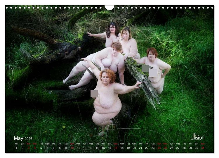 Produktbild: Mothers of earth- life can be so voluptuous (Wall Calendar 2026 DIN A3 landscape), CALVENDO 12 Month Wall Calendar