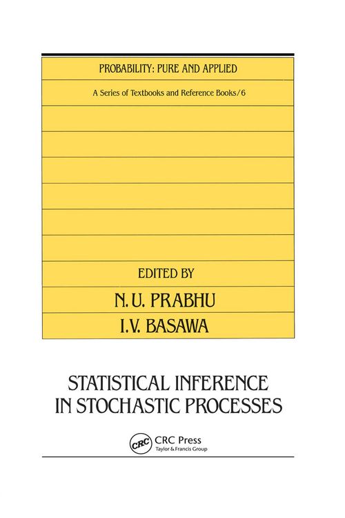 Produktbild: Statistical Inference in Stochastic Processes