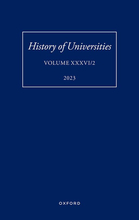 Produktbild: History of Universities: Volume XXXVI / 2