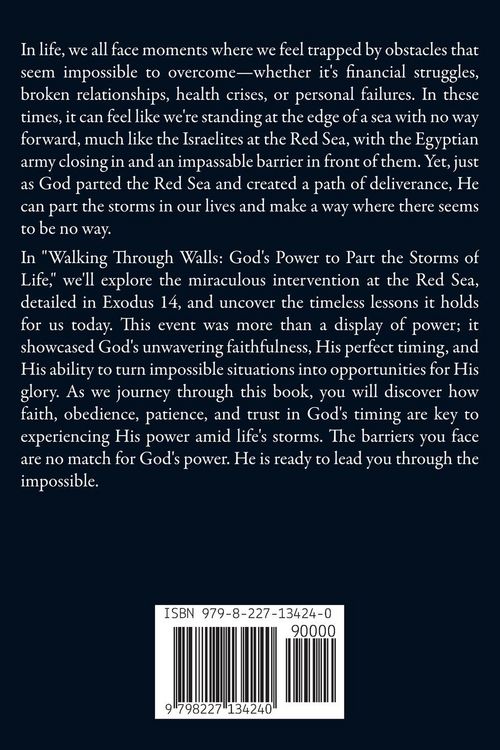 Produktbild: Walking Through Walls God's Power to Part the Storms of Life