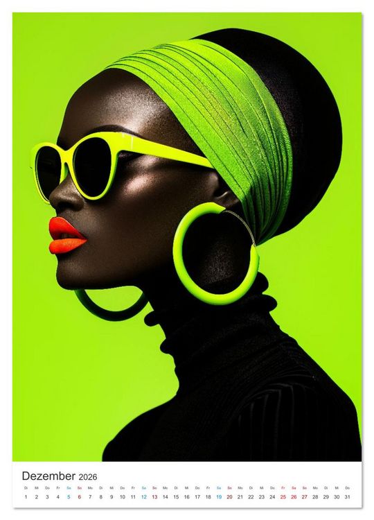 Produktbild: Fashion im Pop-Art (hochwertiger Premium Wandkalender 2026 DIN A2 hoch), Kunstdruck in Hochglanz