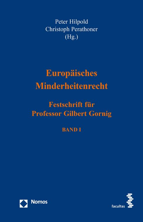 Produktbild: Europ&auml;isches Minderheitenrecht