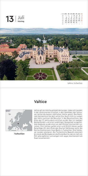 Produktbild: Schönes Europa - KUNTH 365-Tage-Abreißkalender 2026