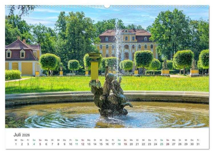 Produktbild: Schl&ouml;sser - Bauwerke der Vergangenheit (Wandkalender 2026 DIN A2 quer), CALVENDO Monatskalender