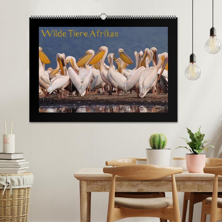 Produktbild: Wilde Tiere Afrikas (Wandkalender 2026 DIN A2 quer), CALVENDO Monatskalender