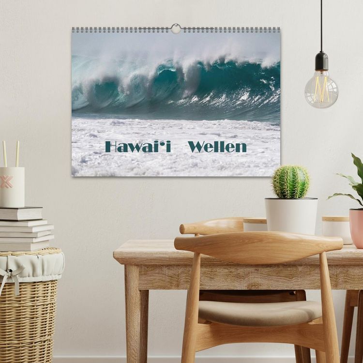 Produktbild: Hawai'i Wellen (Wandkalender 2026 DIN A3 quer), CALVENDO Monatskalender
