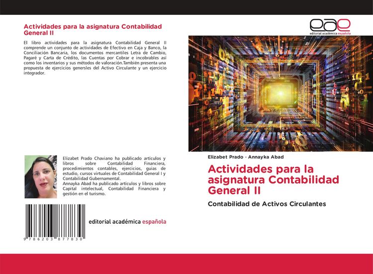 Produktbild: Actividades para la asignatura Contabilidad General II
