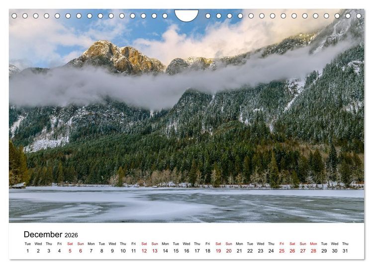 Produktbild: Canada&rsquo;s awe-inspiring sights (Wall Calendar 2026 DIN A4 landscape), CALVENDO 12 Month Wall Calendar