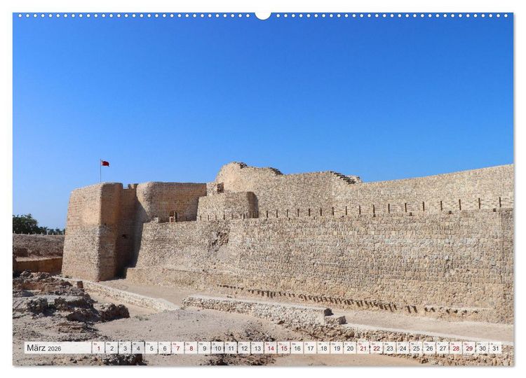 Produktbild: Orient - Manama, Abu Dhabi, Dubai, Maskat (Wandkalender 2026 DIN A2 quer), CALVENDO Monatskalender