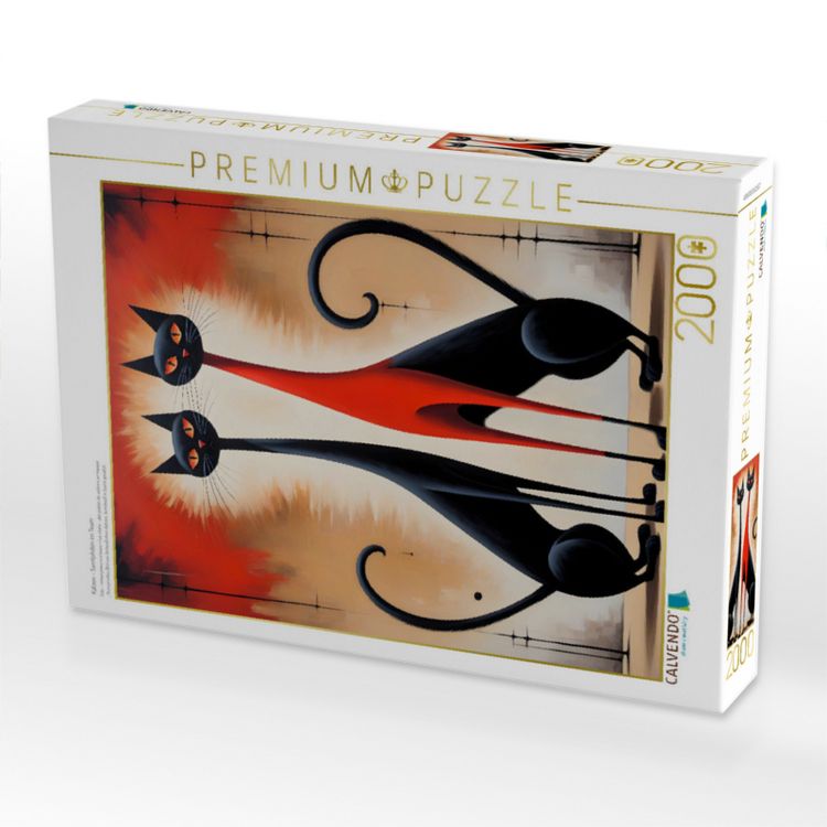 Produktbild: CALVENDO Puzzle Katzen - Samtpfoten im Team | 2000 Teile Lege-Gr&ouml;&szlig;e 90x67cm Foto-Puzzle f&uuml;r gl&uuml;ckliche Stunden