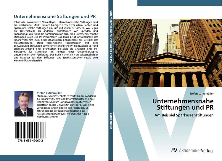 Produktbild: Unternehmensnahe Stiftungen und PR