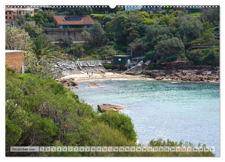 Produktbild: Australien - Australische Str&auml;nde (hochwertiger Premium Wandkalender 2026 DIN A2 quer), Kunstdruck in Hochglanz