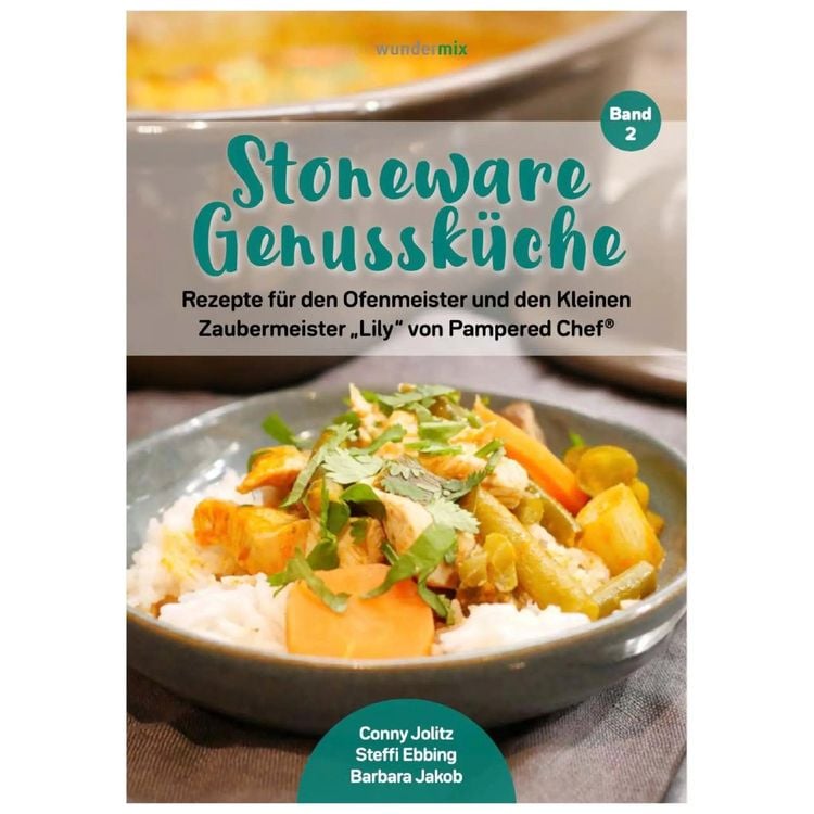 Produktbild: Stoneware Genussk&uuml;che |&nbsp;Band 2 |&nbsp;Rezepte f&uuml;r den Ofenmeister und den Kleinen Zaubermeister "Lily" von Pampered Chef