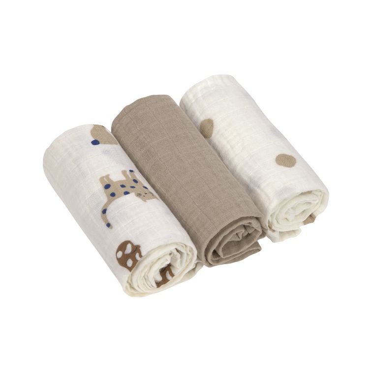 Produktbild: Swaddle & Burp Blanket M Little Mateys royal blue