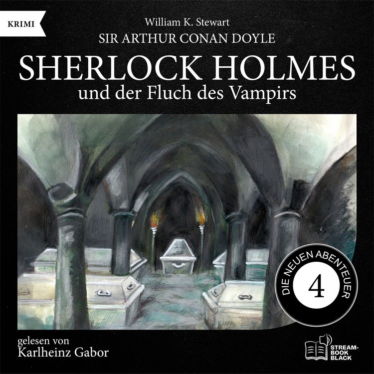 Produktbild: Sherlock Holmes und der Fluch des Vampirs (Die neuen Abenteuer, Folge 4)