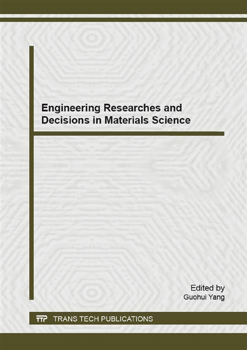 Produktbild: Engineering Researches and Decisions in Materials Science