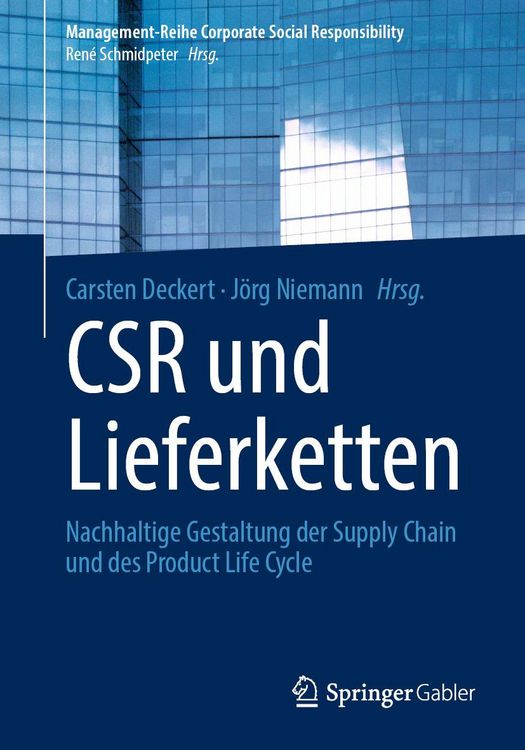 Produktbild: CSR und Lieferketten