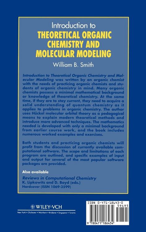 Produktbild: Introduction to Theoretical Organic Chemistry and Molecular Modelling